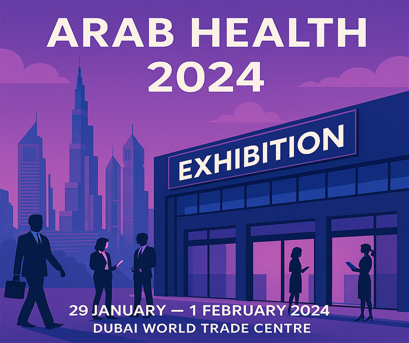 حضور برند پکسول در نمایشگاه عرب هلث 2024